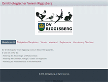 Tablet Screenshot of ovriggisberg.ch
